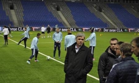 Сборная Германии по футболу начала предматчевые тренировки