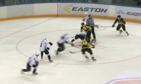 Видеообзор матча плей-офф ВХЛ «Сарыарка» — «Молот-Прикамье» 3:4