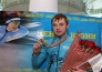 В Астане встретили победителя ЧМ по конькобежному спорту Дениса Кузина 