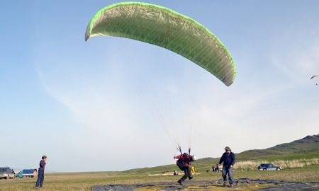 В Жамбылской области прошёл открытый Кубок по парапланерному спорту
