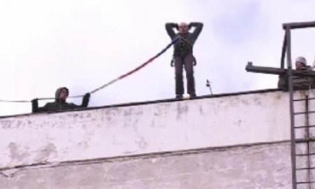 Роупджампинг популярен в Казахстане