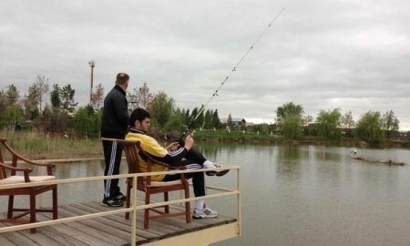 «Астана Арланс» побывал на рыбалке