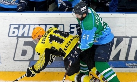 Фоторепортаж с матча финала ВХЛ «Торос» — «Сарыарка» 2:3