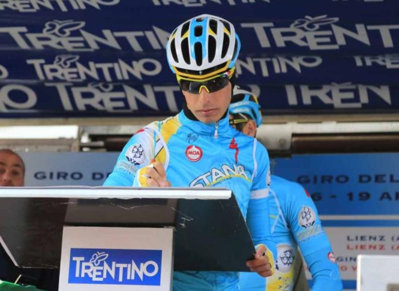 Танел Кангерт — лучший в «Астане» на первом этапе «Джиро Дель Трентино»