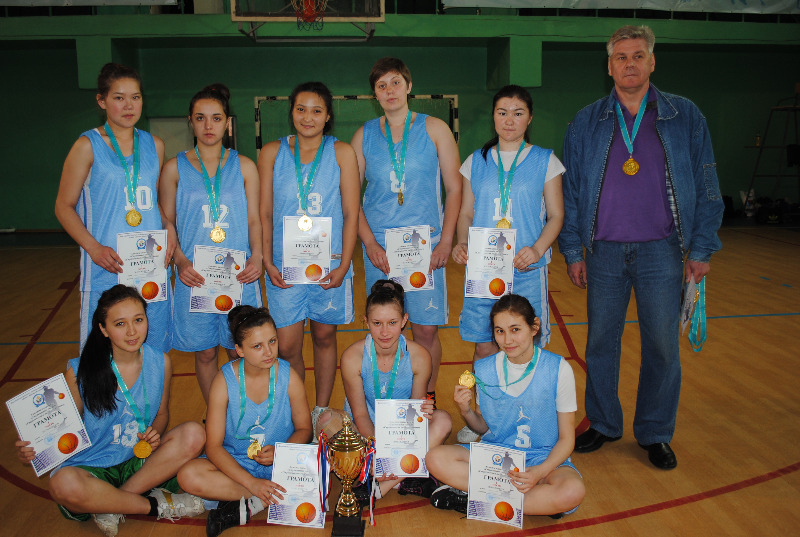 Студенческая лига среди женских команд завершена