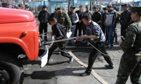 В СКО прошел чемпионат по пожарно-спасательному спорту