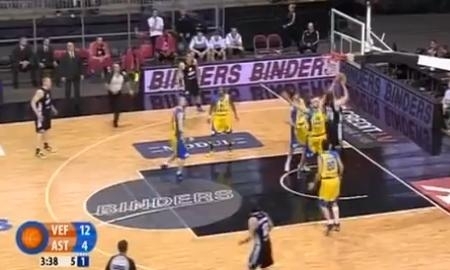 Видеообзор матча плей-офф ВТБ «ВЭФ» — «Астана» 76:67