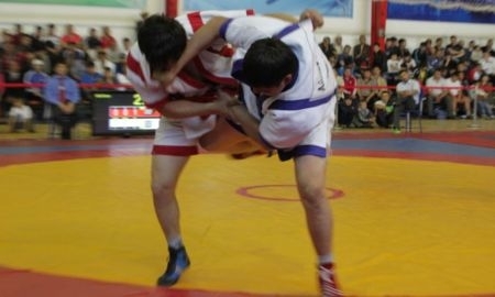 Третий отборочный этап «Қазақстан Барысы» в Жамбылской области