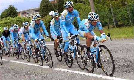 «Астана» на 16-м этапе «Джиро д’Италия»