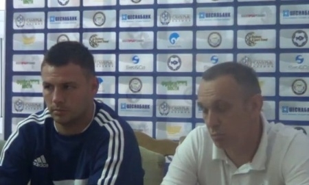 Видео послематчевой пресс-конференции игры Премьер-Лиги «Тараз» — «Тобол» 1:2