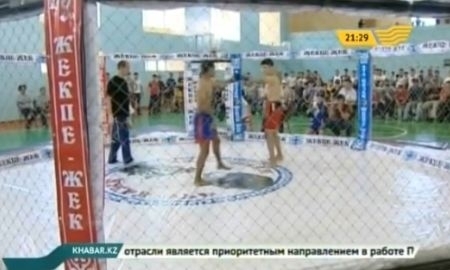 В Алматы прошел турнир по панкратиону — разновидности боев без правил