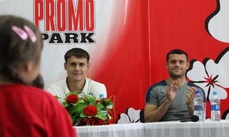 Футболисты «Тобола» посетили «Top-модель по-детски»