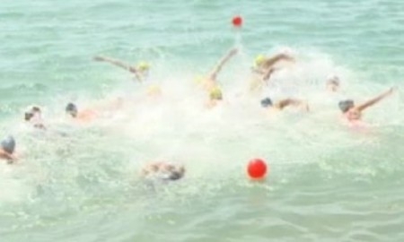 Вижеосюжет с VI чемпионата Азии по плаванию на открытой воде 