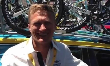 Александр Винокуров поздравляет Чемпиона Мира по боксу Геннадия Головкина