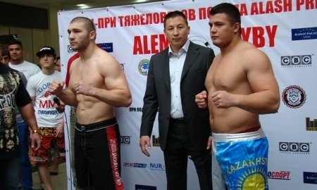 Состоялась церемония взвешивания на Гран-при тяжеловесов по ММА на кубок Alash Pride FC