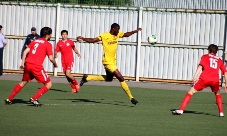 Фоторепортаж с матча Премьер-Лиги «Восток» — «Кайрат» 1:1