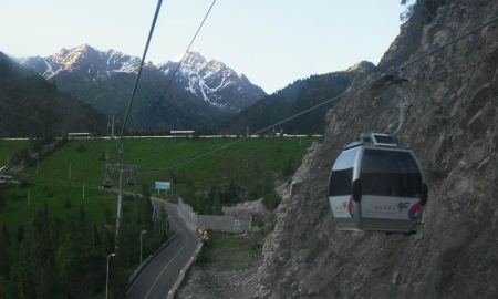 Фоторепортаж с альпиниады на пик Нурсултан