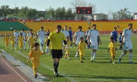 Фоторепортаж с матча Премьер-Лиги «Атырау» — «Жетысу» 1:1