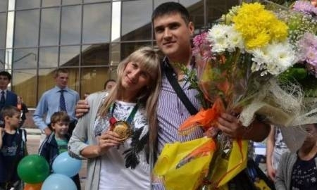 Петропавловск встретил золотого призера Универсиады в Казани