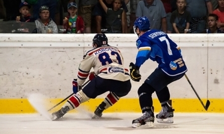 Фоторепортаж с товарищеского матча «Барыс» — СКА 3:3