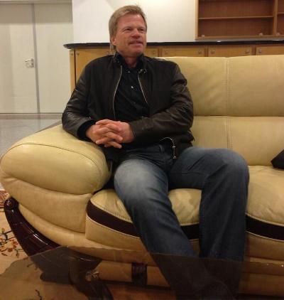 Оливер Кан в Казахстане