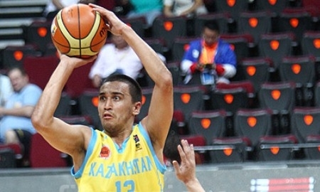 Фото с матча чемпионата Азии Казахстан — Тайланд 81:67