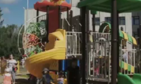 В Павлодарской области открылся спортивно-игровой комплекс 