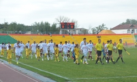 Фоторепортаж с матча Премьер-Лиги «Атырау» — «Акжайык» 2:2