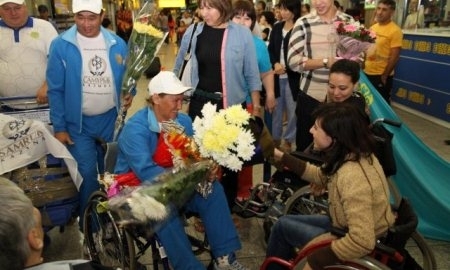 Паралимпийцы вернулись с чемпионата Мира по плаванию