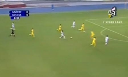 Видеообзор матча Премьер-Лиги «Кайрат» — «Астана» 1:2 