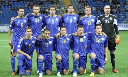 Фоторепортаж с матча сборных Казахстана и Фарерских островов 2:1