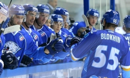 Фоторепортаж с матча КХЛ «Барыс» — «Северсталь» 10:1