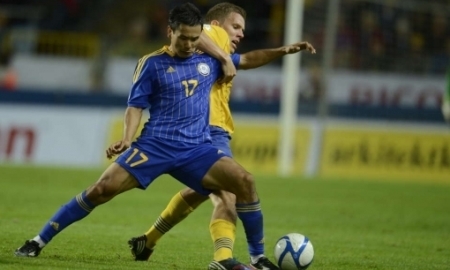 Казахстан — Швеция  1 /+0=0-1/ 0-2