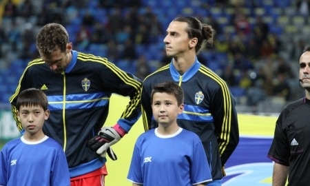 Видеообзор матча отборочного этапа чемпионата Мира — 2014 Казахстан — Швеция 0:1