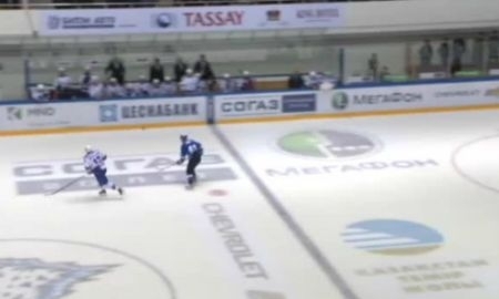 Видео шайб в матче КХЛ «Барыс» — СКА 2:5