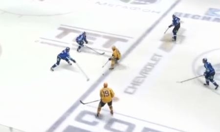 Видео шайб в матче КХЛ «Барыс» — «Атлант» 5:4