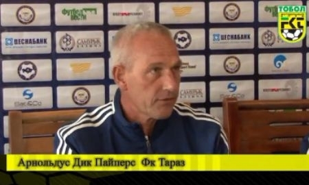 Видео послематчевой пресс-конференции игры Премьер-Лиги «Тобол» — «Тараз» 2:0