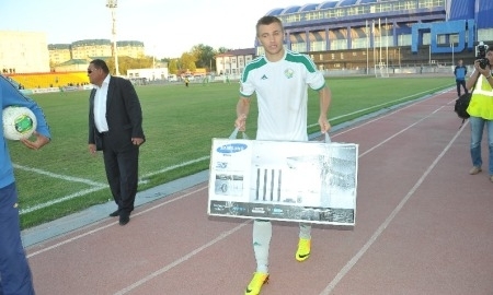 Фоторепортаж с матча Премьер-Лиги «Атырау» — «Восток» 1:0