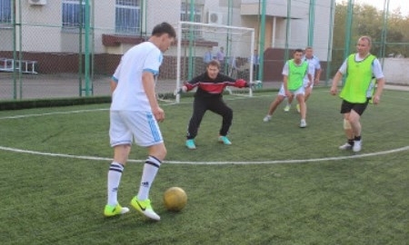 Юбилей угрозыска в Костанае отметили футбольным турниром