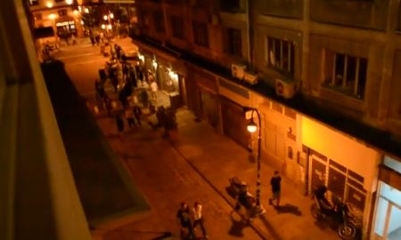 Видео беспорядков в Салониках накануне матча ПАОК — «Шахтер»