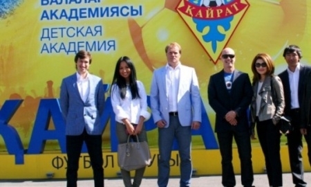 Региональный директор компании Nike побывал на всех объектах «Кайрата»