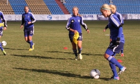 Фоторепортаж с тренировки женской сборной Финляндии