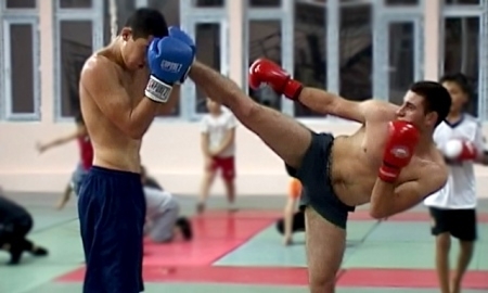 Шымкентские бойцы ушу-саньда готовятся к чемпионату мира