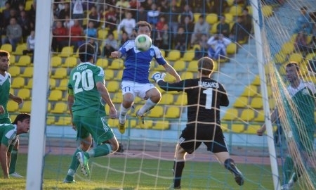 Фоторепортаж с матча Премьер-Лиги «Тараз» — «Атырау» 1:1