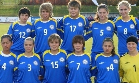 Казахстанские девушки пропустили десять безответных мячей от сборной Дании