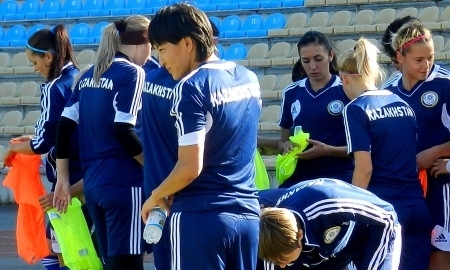 Накануне матча женских сборных Казахстан — Франция