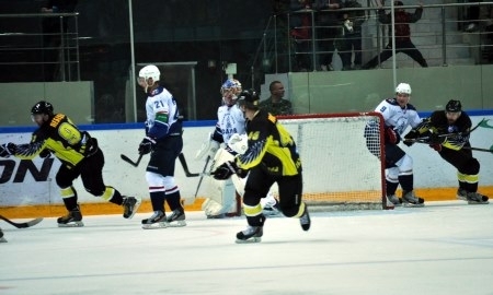 Фоторепортаж с матча ВХЛ «Сарыарка» — «Саров» 1:3