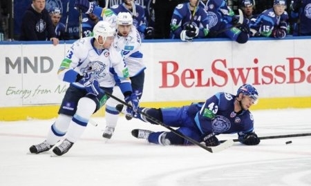 Фоторепортаж с матча КХЛ «Динамо» Минск — «Барыс» 2:5