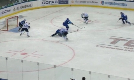 Хет-трик Брэндона Боченски в матче с «Динамо» Минск