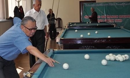 Международный день пожилых людей Жамбыльские ветераны отметили по-спортивному